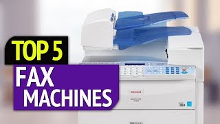 TOP 5 Best Fax Machines 2019 [upl. by Aileduab]