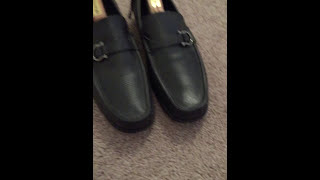 Salvatore Ferragamo Belted Loafer shoe review [upl. by Ondrea]