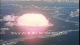 HD 1946 atomic bomb test operation crossroads Able shot in color [upl. by Barbuto]