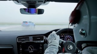 StigCam Hyundai i30 N vs VW Golf GTI  Top Gear [upl. by Zachar548]