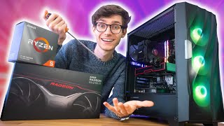 The No Money Wasted Gaming PC 💻💰 RX 6700 XT Ryzen 5 3600 PC Build 2021 wGameplay Benchmarks [upl. by Aronas]