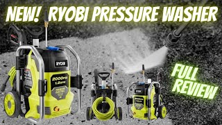 REVIEW New 2000psi RYOBI Electric Pressure Washer  Power Washer  Car Detailing [upl. by Atem718]