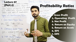 Lec07 Ratio Analysis  Profitability Ratios concept in HindiUrdu BBA [upl. by Bellew]