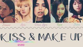 1 Hour ✗ Kiss And Make Up ✗ Dua Lipa x BLACKPINK [upl. by Zerlina]