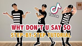 DOJA CAT  SAY SO Tutorial  TikTok Dance [upl. by Odnolor186]