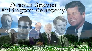 Famous Graves and Tour of Arlington National Cemetery [upl. by Farris]