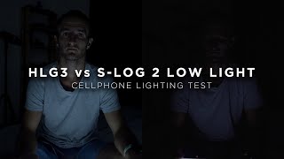 HLG3 vs SLog2 Low Light Test [upl. by Harrus270]