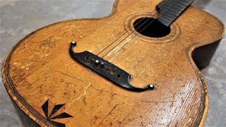 WATCH how furniture restorer restores a guitar [upl. by Oirretno]