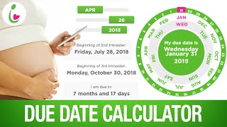 Pregnancy Due Date Calculator How to Calculate Your Due Date  Pregistry [upl. by Acissej]