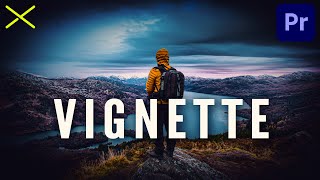 How To Add A VIGNETTE in Premiere Pro CC 2021  Easy Tutorial [upl. by Oikim]