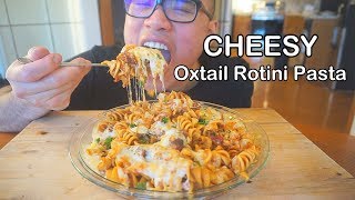 How to make CHEESY Oxtail Rotini Pasta [upl. by Anyaj292]