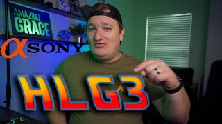 Sony HLG3 Settings No Color Grade Required [upl. by Ahsahs]