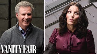 Will Ferrell amp Julia LouisDreyfus Take a Lie Detector Test  Vanity Fair [upl. by Ezana]