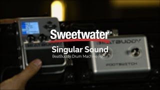 Singular Sound BeatBuddy Drum Machine Pedal Demo [upl. by Odilia]