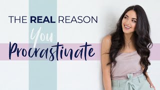 The REAL reason you Procrastinate – its not because youre lazy  shorts Shadé Zahrai [upl. by Denyse]