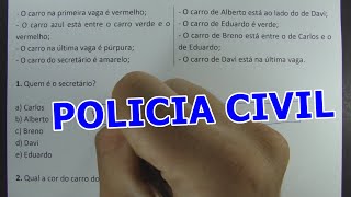 POLÍCIA CIVIL 1  5 QUESTÕES DE CONCURSO [upl. by Kynan]