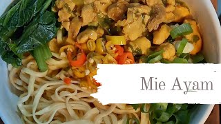 Resep mie ayam gurih manisnya enak [upl. by Alcina]