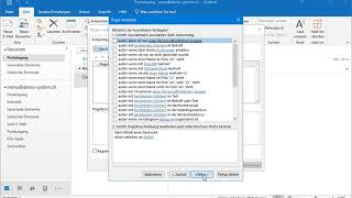Automatische Weiterleitung in Outlook einrichten [upl. by Ahtnicaj311]