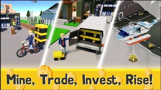 Crypto Empire Tycoon  Idle  Gameplay Android [upl. by Airednaxela]