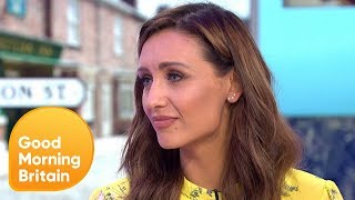 Catherine Tyldesley on How Her Corrie Storyline Has Helped to Save Lives  Good Morning Britain [upl. by Secnarfyram581]