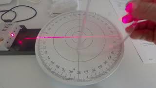 Expérience sur la réfraction de la lumière [upl. by Lux]