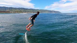 Hydrofoil Surf Heaven in Hawaii [upl. by Nus]