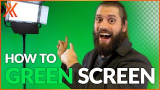 How to green screen in HitFilm [upl. by Arvo]