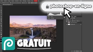 TUTO PHOTOSHOP EN LIGNE GRATUITEMENT [upl. by Akialam]