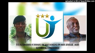 Radio Ubumwe Tito Rutaremara arashimangira uruhare rw’abatekinisiye ba FPR muri jenoside 17 04 20 [upl. by Revlis]