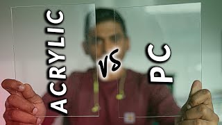 Acrylic vs Polycarbonate aka Lexan vs Plexiglas [upl. by Hareema]