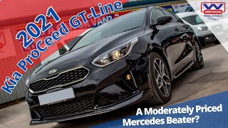 2021 Kia Proceed GTLine  A Moderately Priced Mercedes Beater [upl. by Odlanor]