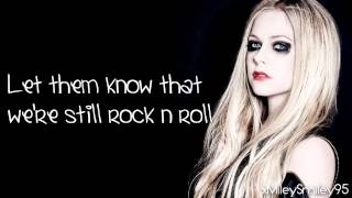 Avril Lavigne  Rock N Roll with lyrics [upl. by Adnaral]