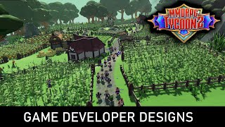 MMORPG TYCOON 2  GAME DEV DESIGNS [upl. by Nale860]