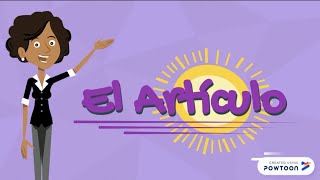 El Artículo  CASTELLANO  Videos educativos [upl. by Einnaffit]