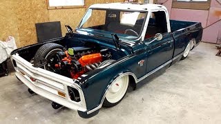 1967 Chevrolet C10 Custom AccuAir  Air Ride Pickup Truck Build Project [upl. by Tarra]