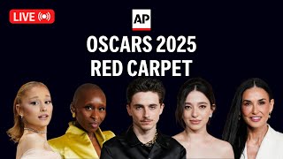 Oscars 2025 LIVE from the red carpet [upl. by Tabshey]