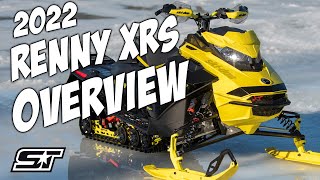 2022 Ski Doo Renegade XRS Detailed Snowmobile Overview [upl. by Akerdal]