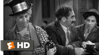 Marx Brothers  Horse Feathers 1932 Speakeasy Clip [upl. by Aicinod839]