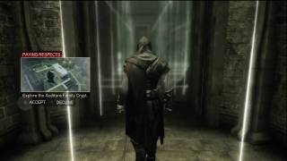 Assassins Creed 2  Tomb Guide Auditore Family Crypt [upl. by Anilac749]