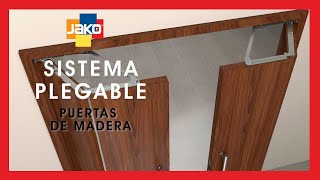 SISTEMA DE PUERTAS PLEGABLES CY3124 [upl. by Riem651]