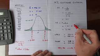 How ToCalculate the Confidence Interval for a Sample [upl. by Nnylyma255]