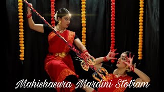 Aigiri Nandini  Mahishasura Mardini  Devi Stotram  AATwins Nrityanakshatras [upl. by Dihgirb]