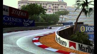 1996 Monaco Grand Prix Monte Carlo MON Formula 1 full Race F1 Challenge 99 02 CK Mod game year F1C 4 GP Season World Championship 3 2 corrida 2 2012 2013 2014 2015 21 56 16 83 3 [upl. by Acquah190]