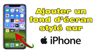 Comment faire un fond dECRAN iOS 14 mettre une photo en Fond décran iPhone [upl. by Stulin836]