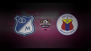 EN VIVO Millonarios vs Pasto por el Rock N’ Gol Radioacktiva [upl. by Aicargatla]