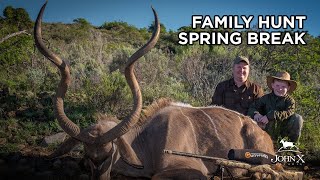 Family Hunt Spring Break in Africa  John X Safaris [upl. by Yalonda]