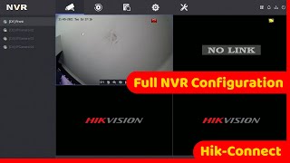 HikVision NVR Setup Including HikConnect NEW [upl. by Sisco]