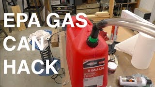 EPA Gas Can Hack [upl. by Sinne]