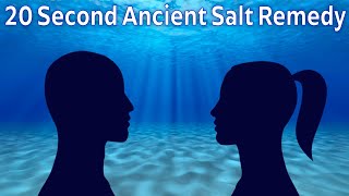 20 Second Ancient Salt Remedy Every Body Needs  Dr Alan Mandell DC [upl. by Herb]