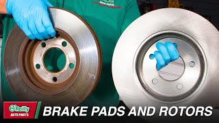 How To Install New Brake Pads and Rotors [upl. by Nwadal]